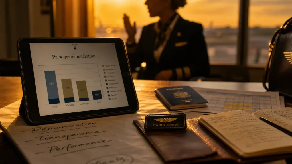 Salaire hôtesse de l&rsquo;air Emirates : décryptage du package et réalité du pouvoir d&rsquo;achat