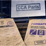 CCA Paris : documents culture et formation PNC, table et tampons d’encre