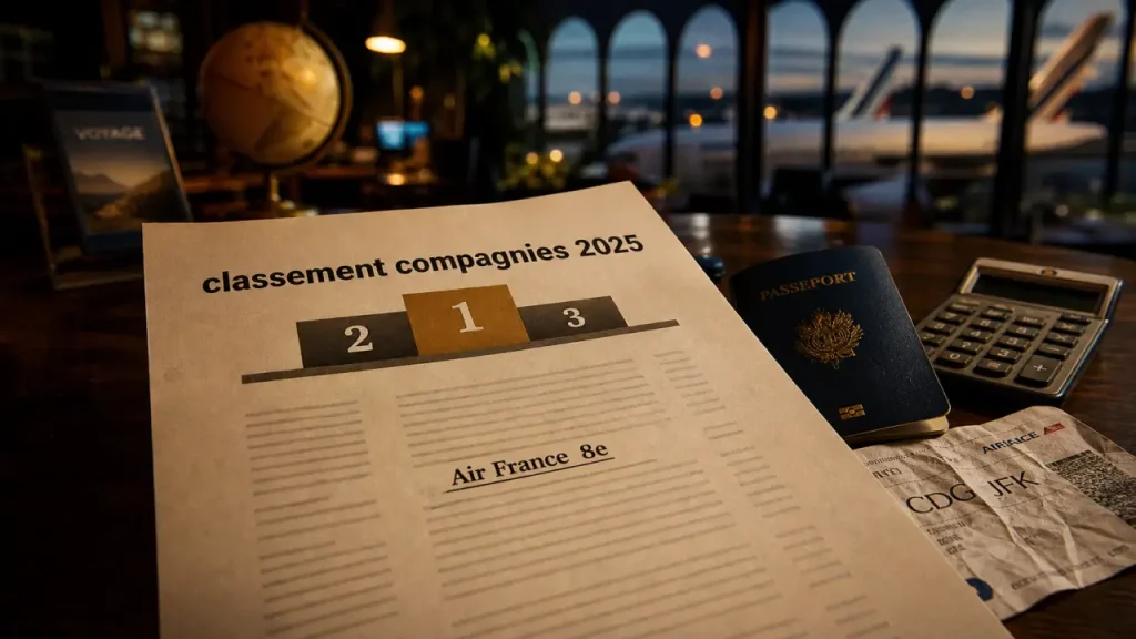 Qatar Airways en tête, Air France 8e : ce que disent vraiment les classements 2025