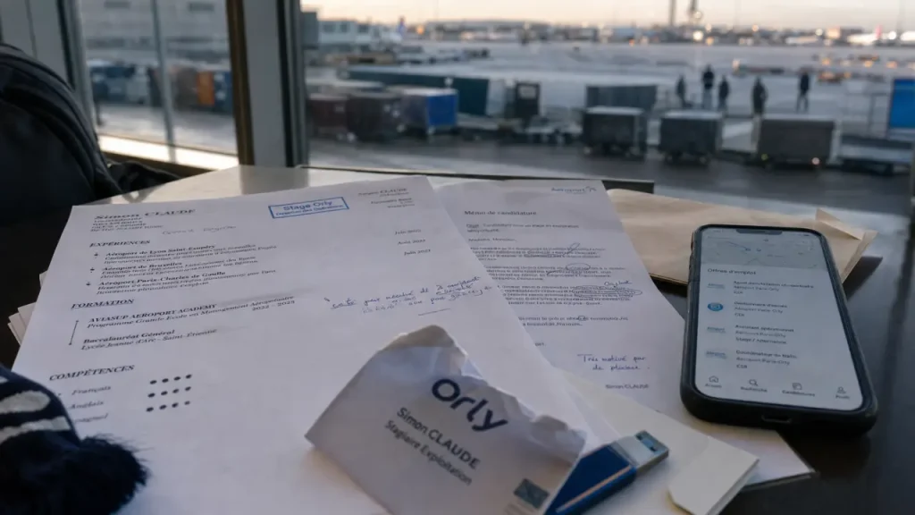 Demande de stage à l’aéroport d’Orly : où chercher, quoi vérifier, comment candidater