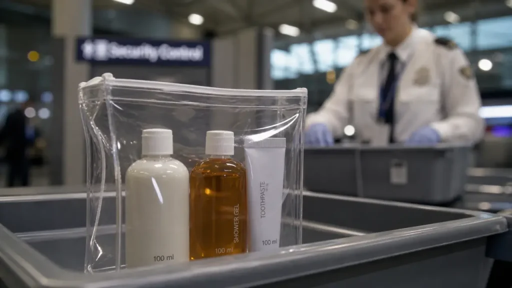 Liquide avion cabine : 100 ml, sac d’1 L et exceptions médicales, bébé ou duty free