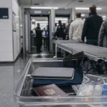 PIF aeroport : bacs 100 ml et contrôle scanner sans bloquer la file