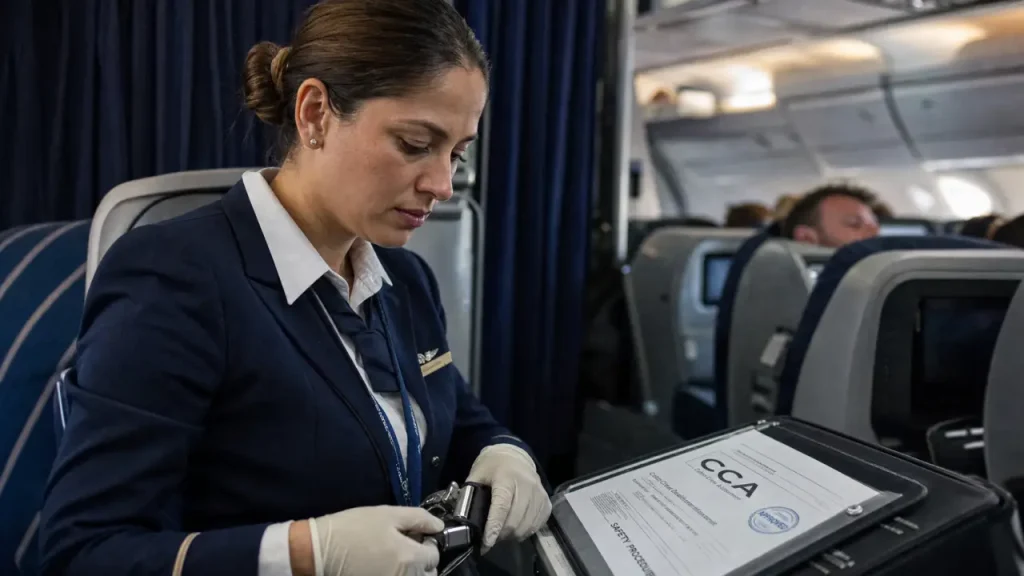 Steward : sécurité en cabine, CCA et 60 à 80 heures de vol par mois