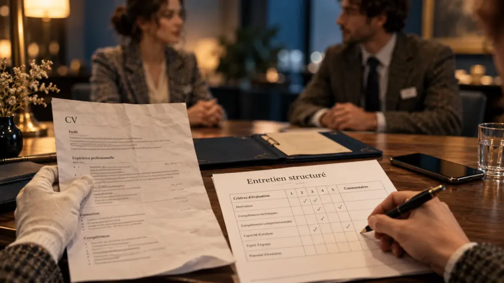 Mener un entretien d’embauche avec une grille d’évaluation objective