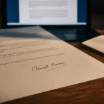 faut il signer une lettre de motivation : signature manuscrite 2025 sur lettre imprimée