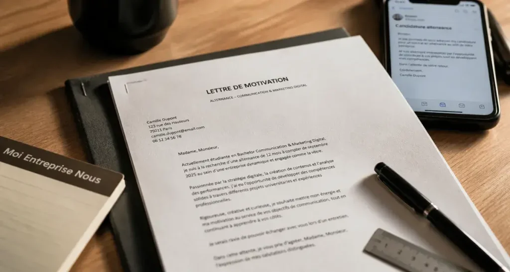 Lettre de motivation pour une alternance : 30 secondes pour convaincre le recruteur