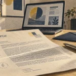 Lettre de motivation pdf sur bureau, modèle de candidature