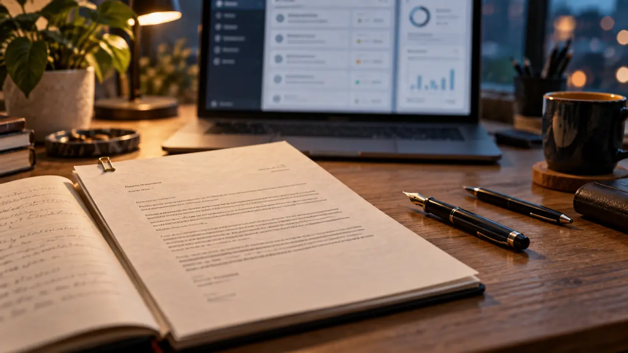 Template lettre de motivation prêt à envoyer sur bureau