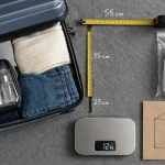 Valise cabine avion 55 x 35 x 25 cm : 12 kg ou 18 kg