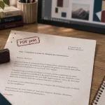 Lettre de motivation canva : modèle lisible sur une page
